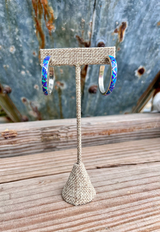 The Regul Opal Hoops