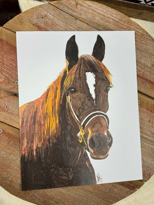 Golden Girl Print