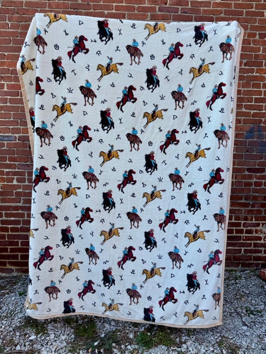 The Cowboy Way Blanket