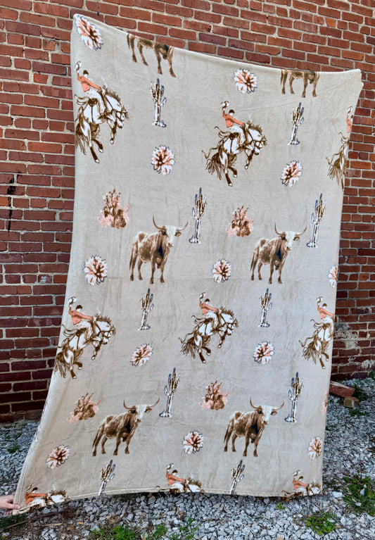 Western Posse Blanket