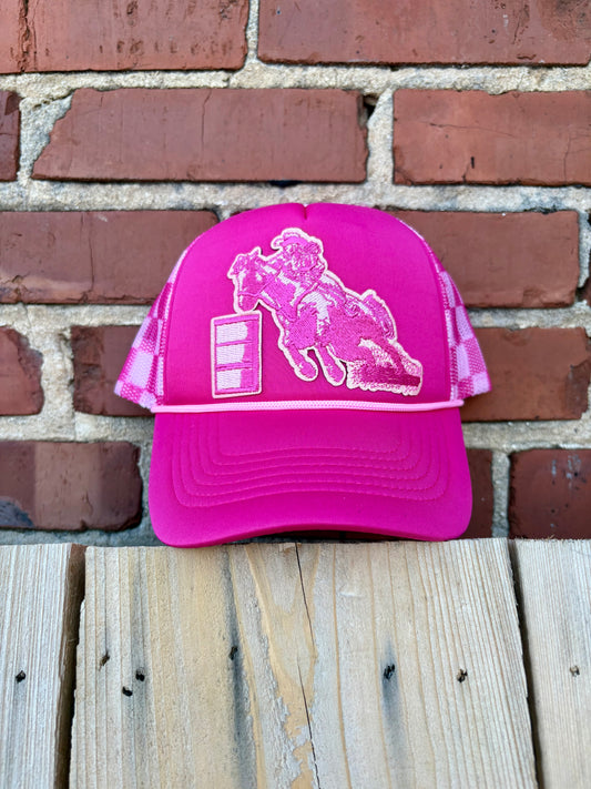 Pink & Glitzy Youth Cap