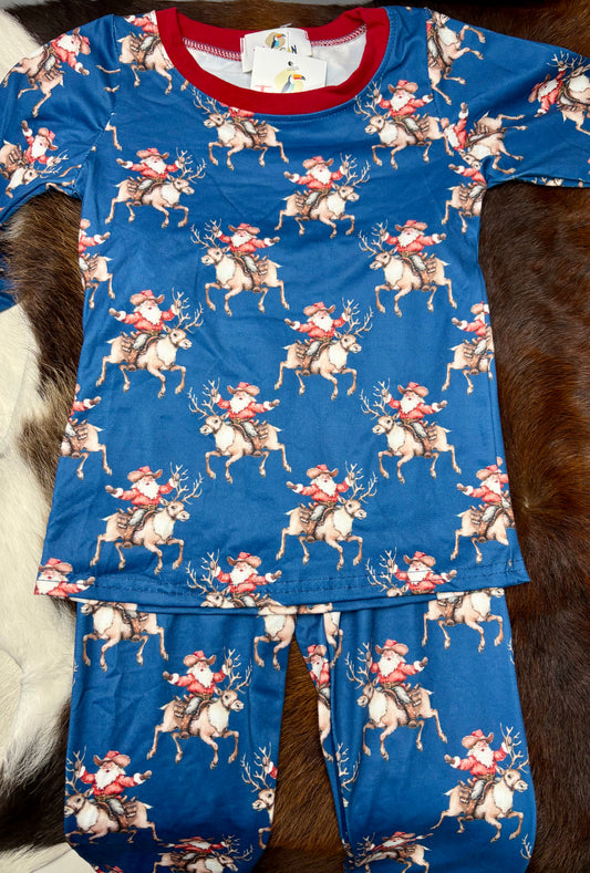 Cowboy Santa Kids Set