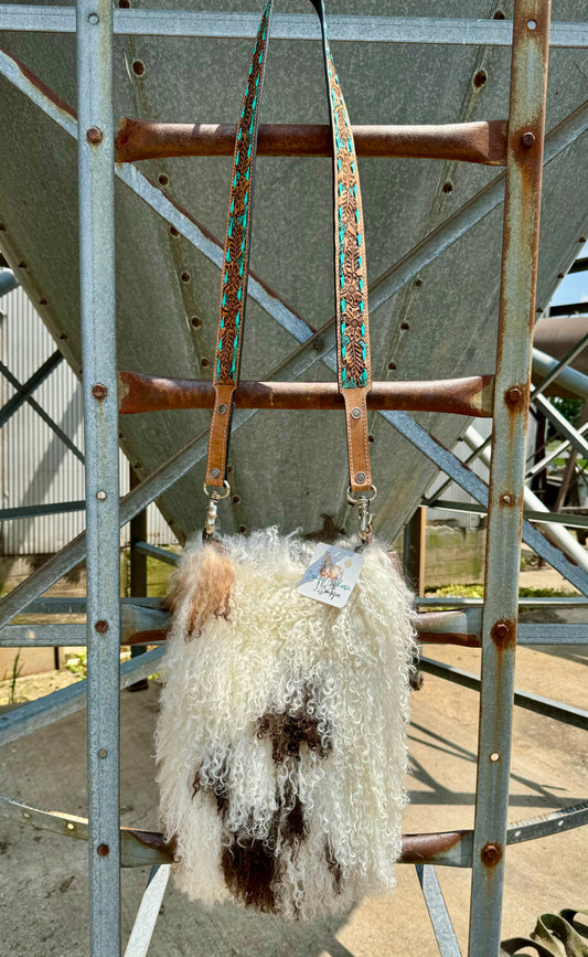 The Millie Tibetan Wooly Purse