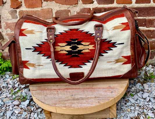 Rust Duffle Bag