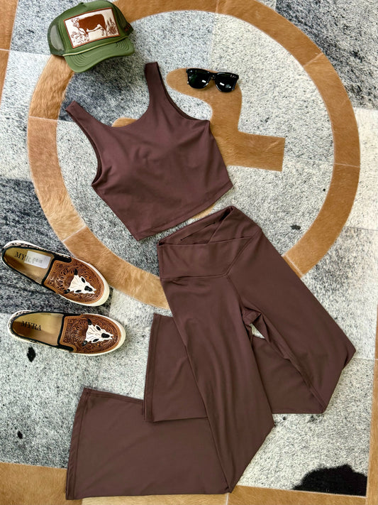 Rich Soil Flare Leggings