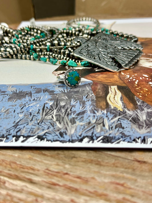 The Moonlit Turquoise Ring