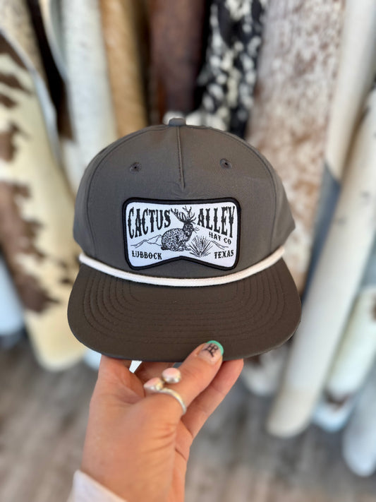 Jackalope Cactus Alley Cap (Charcoal)