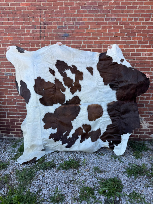 Salt&Pepper Brn/White 7x7
