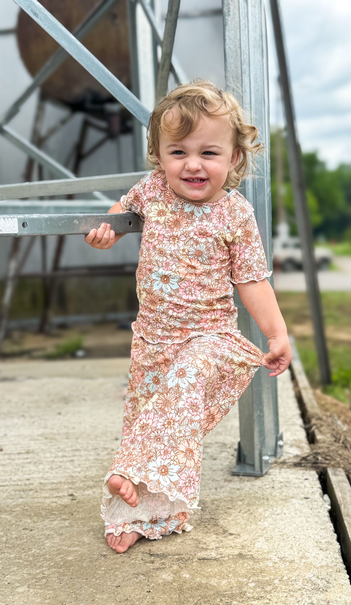 The Kaili Short Sleeve Pant Set