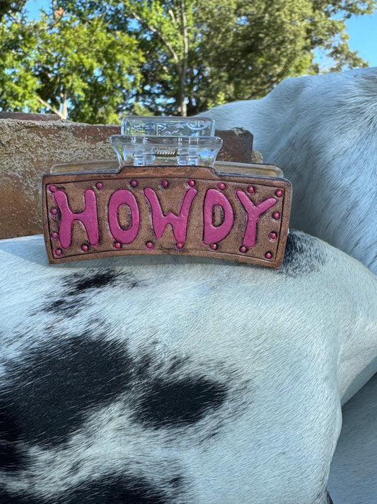 Howdy Claw Clip