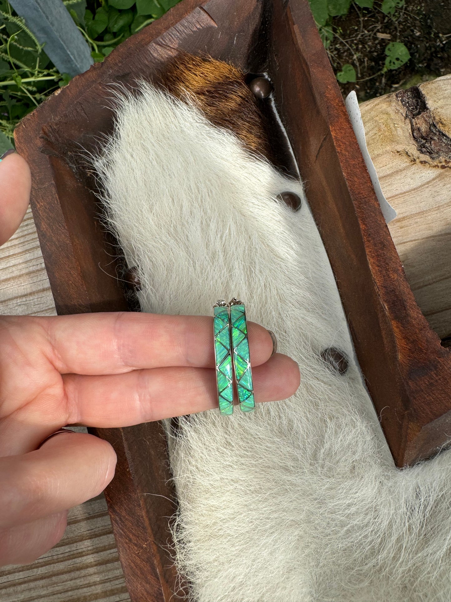 The Regul Opal Hoops