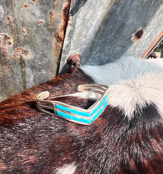 The Betty Navajo Turquoise Cuff