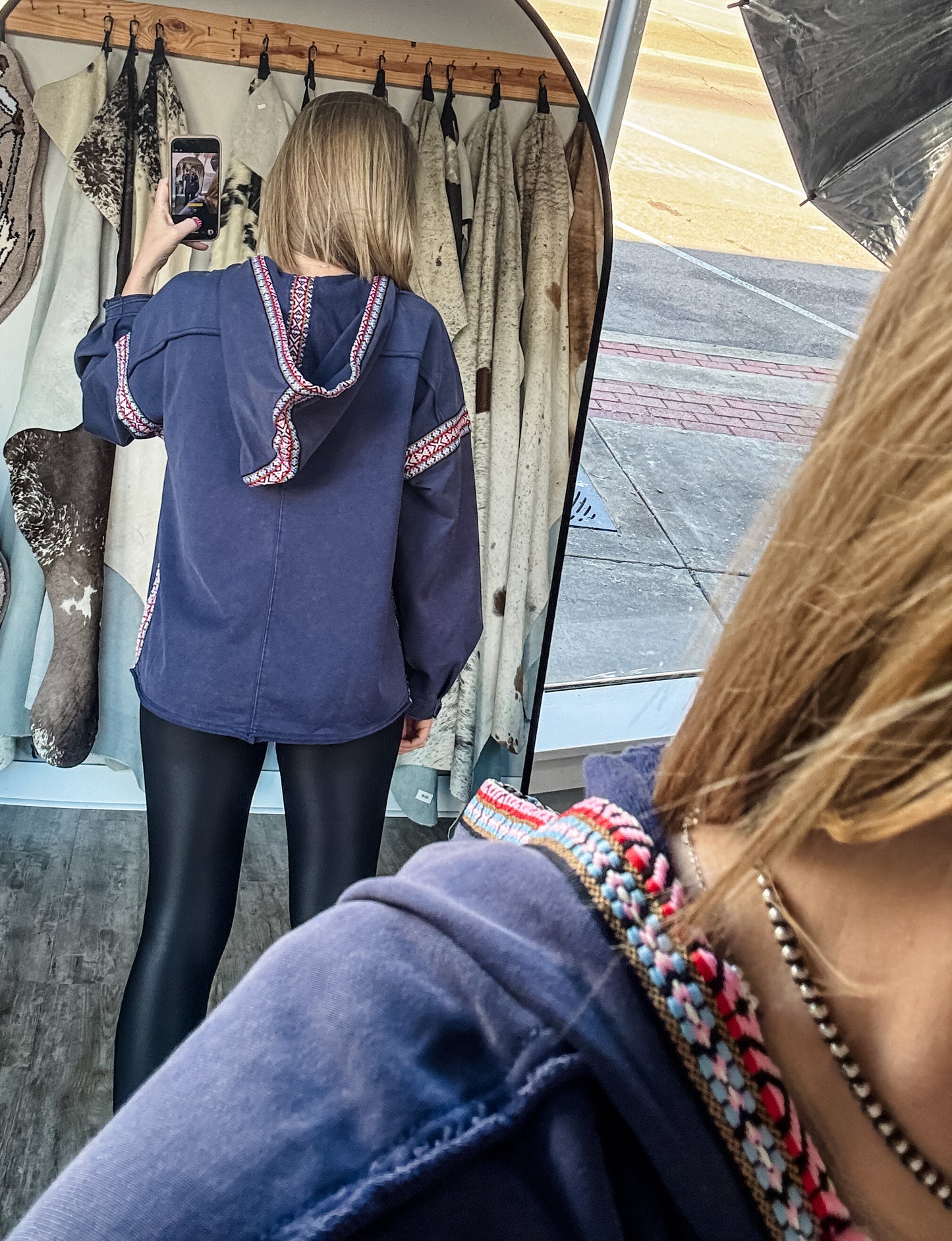 Dust & Denim Aztec Hoodie