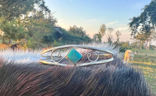 Kingman Turquoise Dainty Cuff