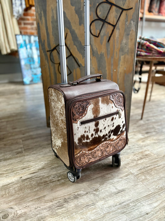 Mini Cowhide Luggage
