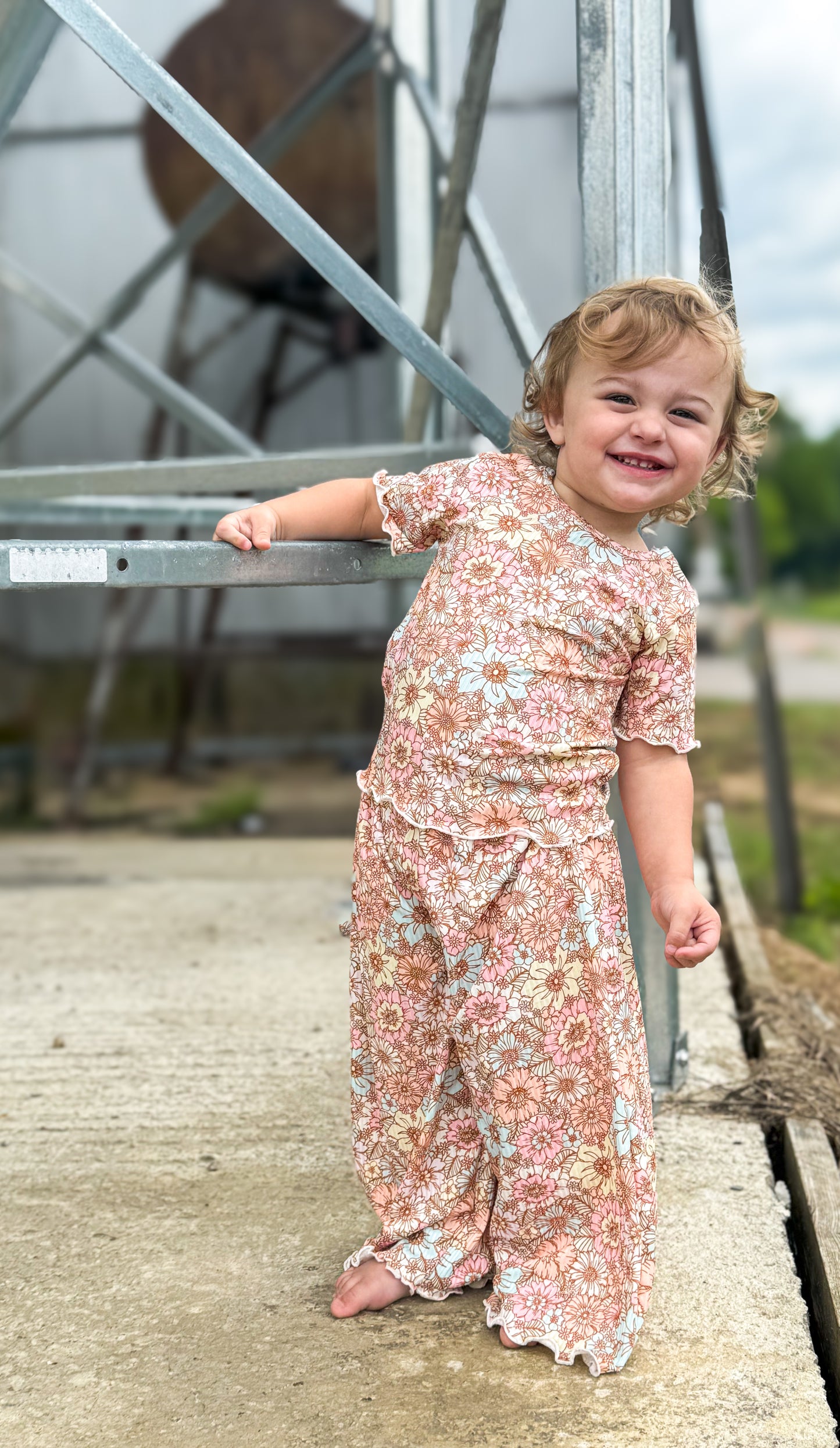 The Kaili Short Sleeve Pant Set