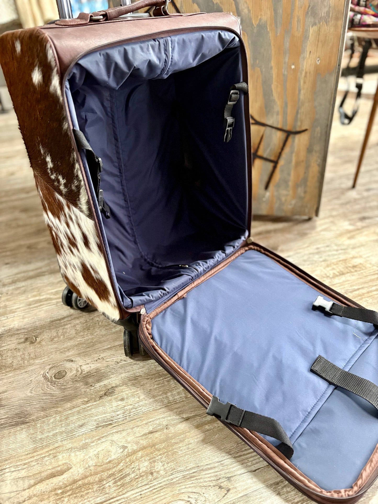 Cowhide Luggage