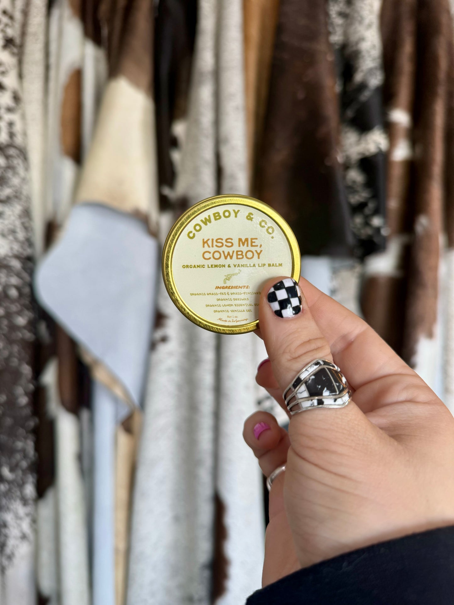 Cowboy Lip balm