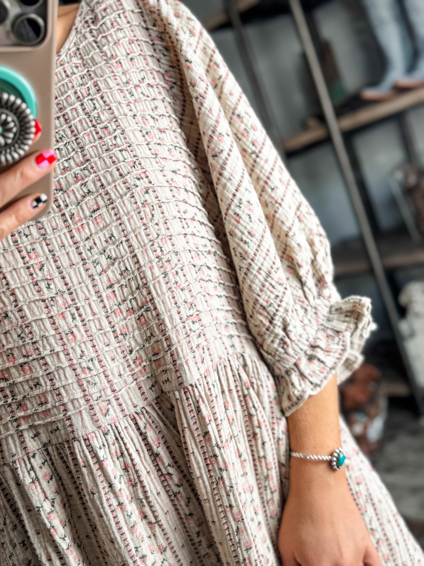 Sage Babydoll Dress