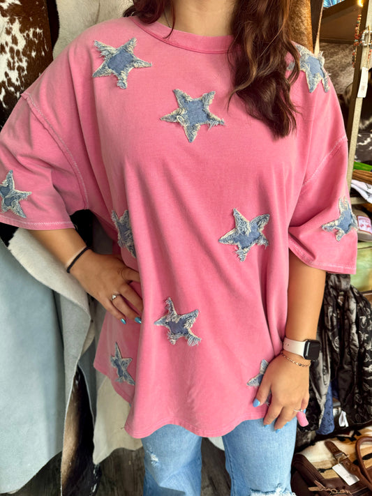 Pop of Patriot Top