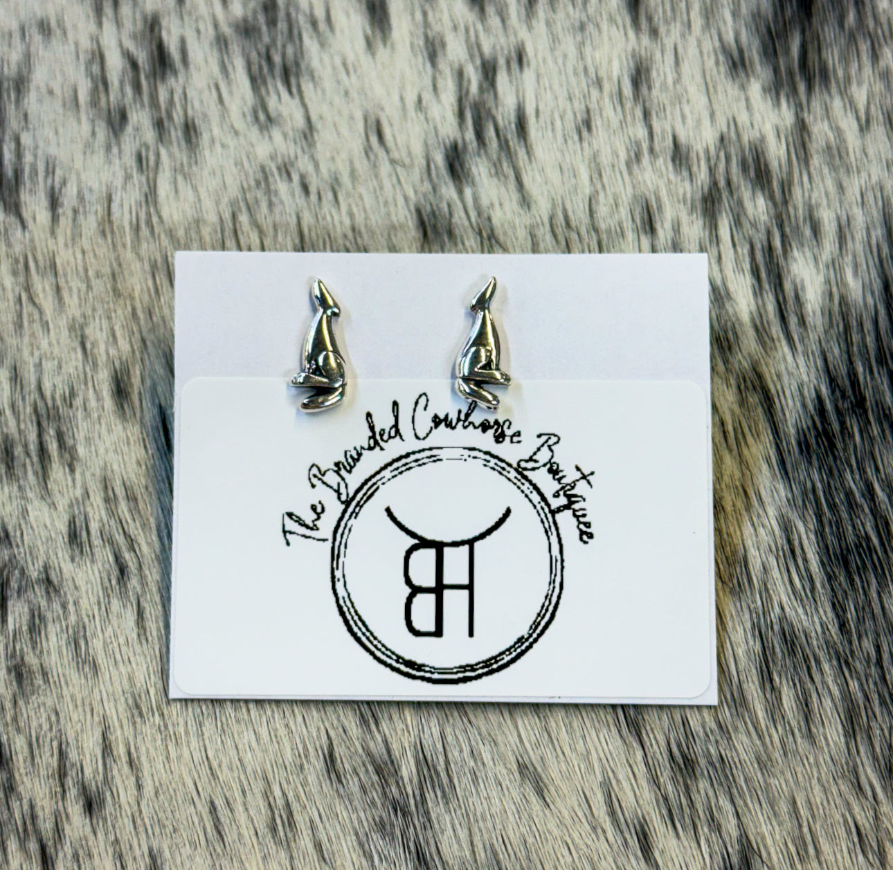 Sterling Silver Western Studs