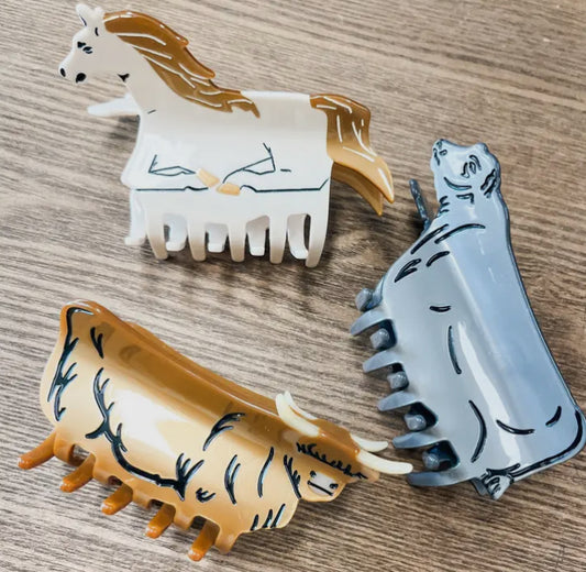 American Farm Company Barnyard Claw Clips
