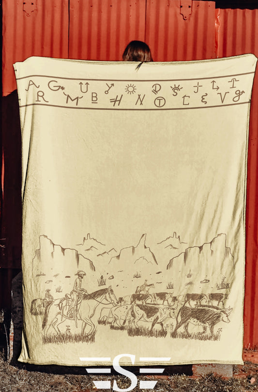 Cattle Drive Blanket