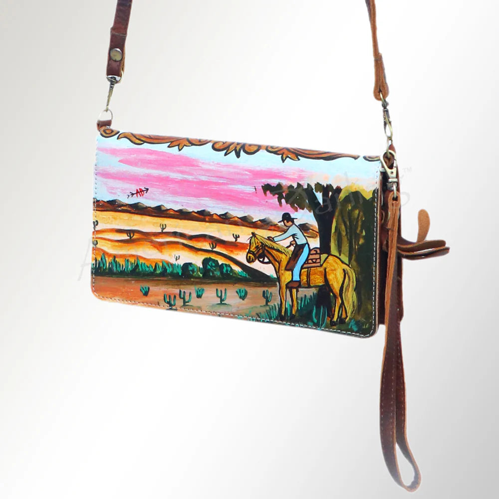 The View Of A Cowboy Purse