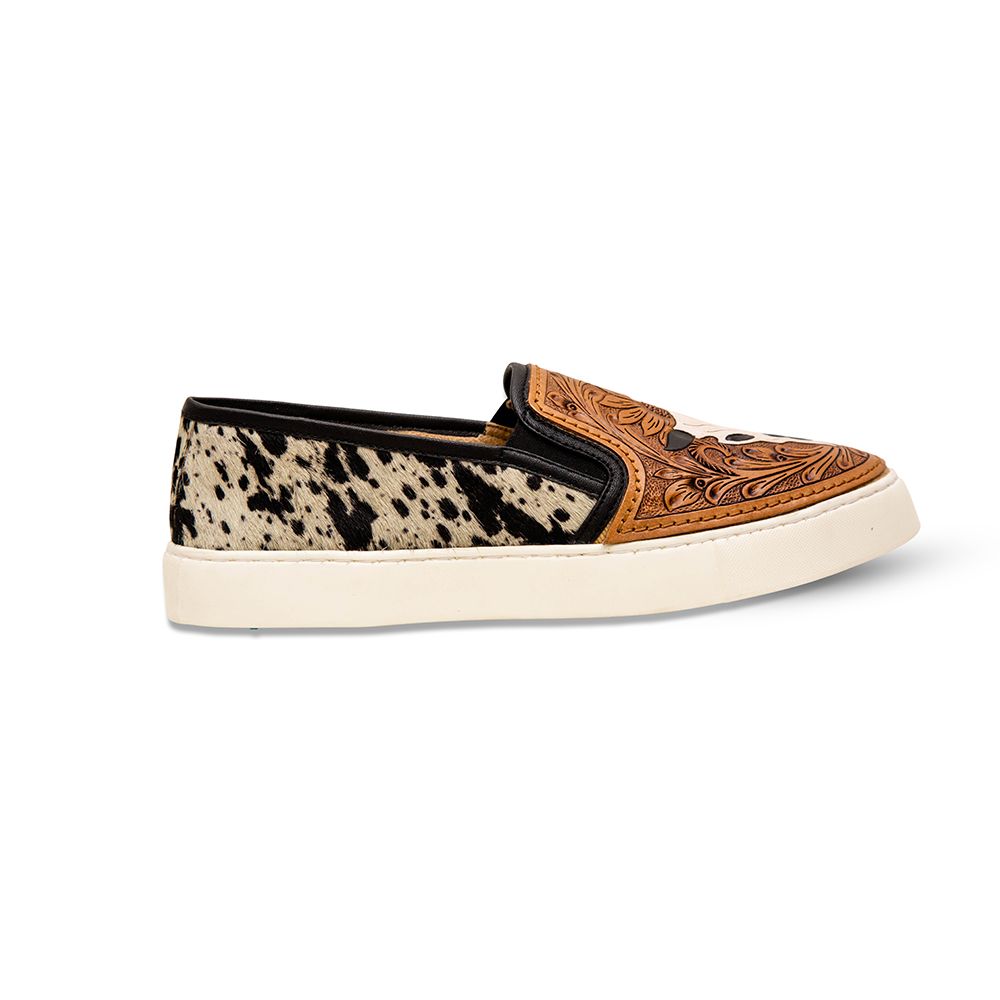 Reflexo Hand Tooled Sneakers