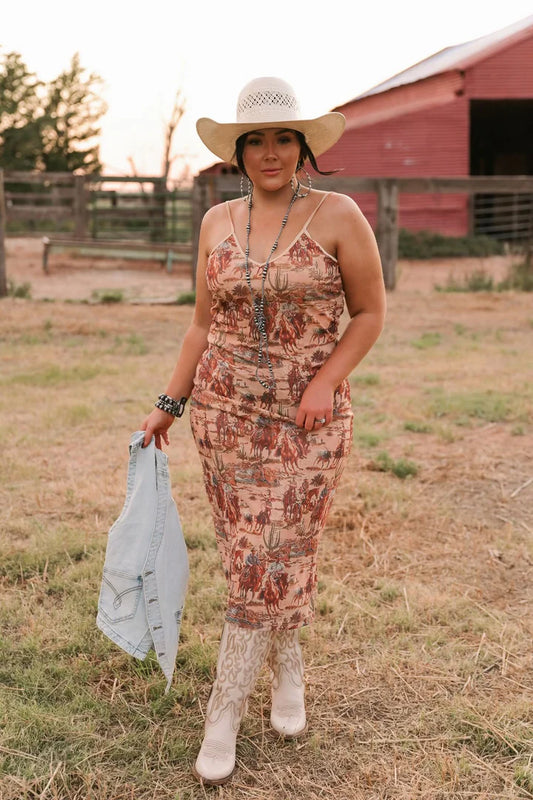 The Dusty Cowboy Dress