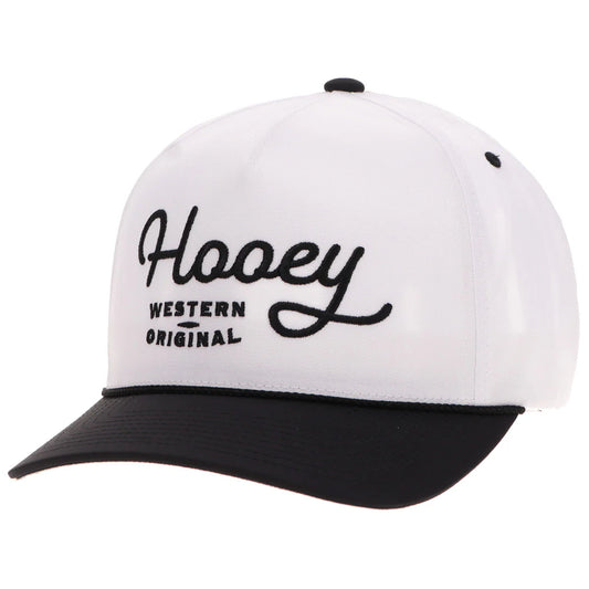 Hooey Western Original Black Stitching Hat