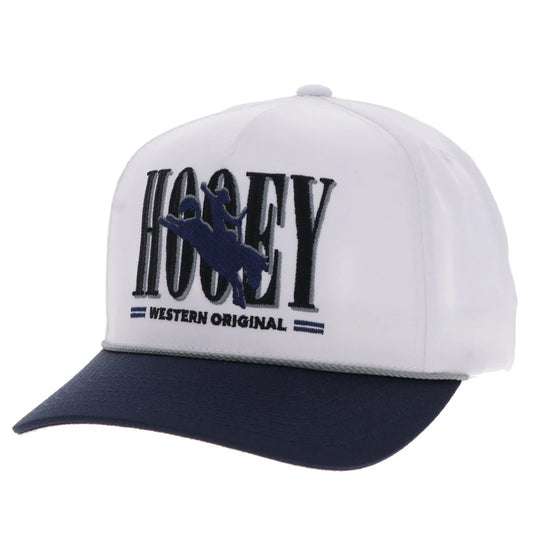 Hooey Wild Ride Navy/White Hat