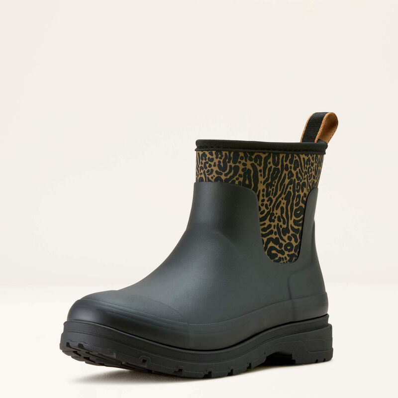 ARIAT Women’s Kelmarsh Shorties Blk/Ocelot Print