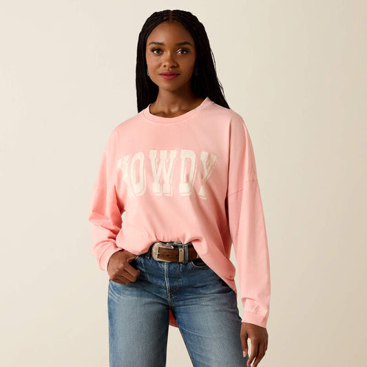 Ariat Howdy Oversized Long Sleeve Tee