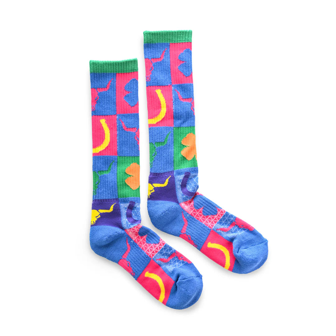 AUSTIN HUSTLE PERFORMANCE BOOT SOCKS