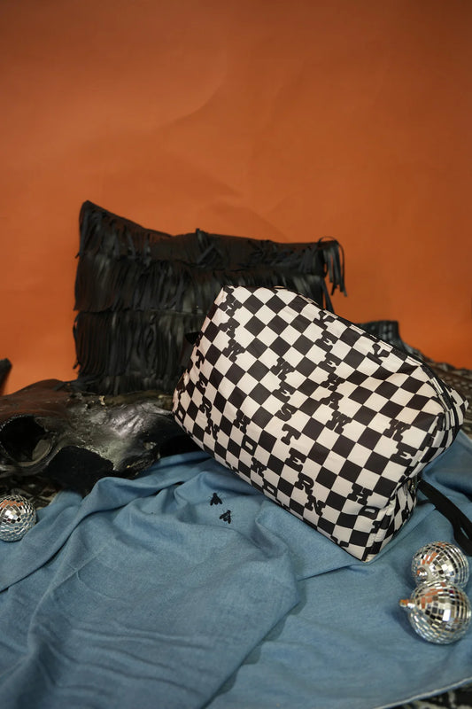 Western Slang Traveler Bag