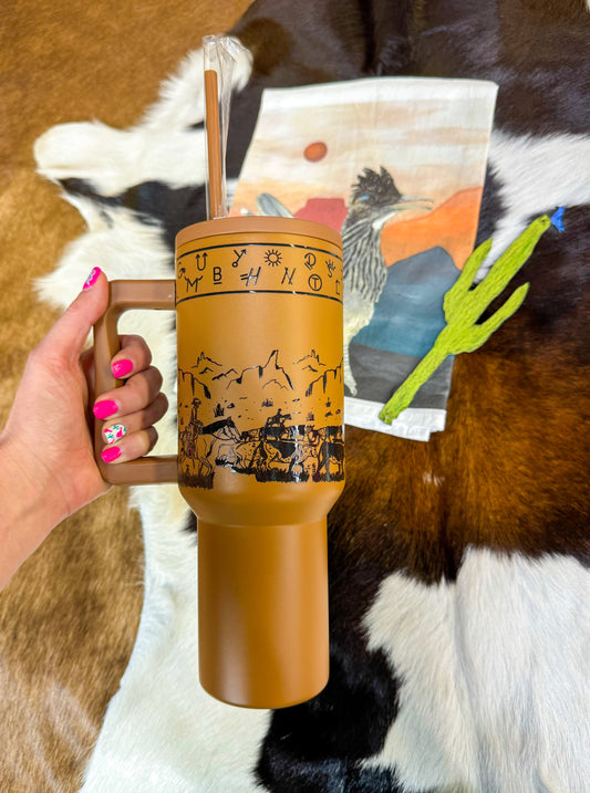 Cattle Drive 40oz Tumbler