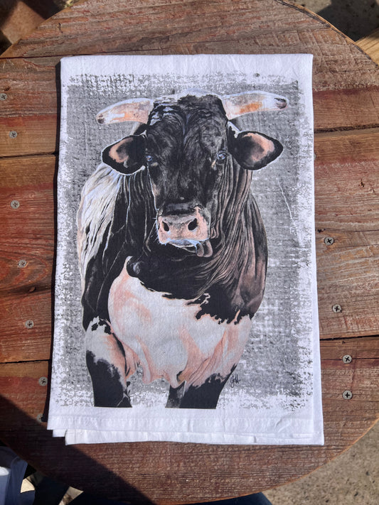 Tea Towel - Bad to the Bone