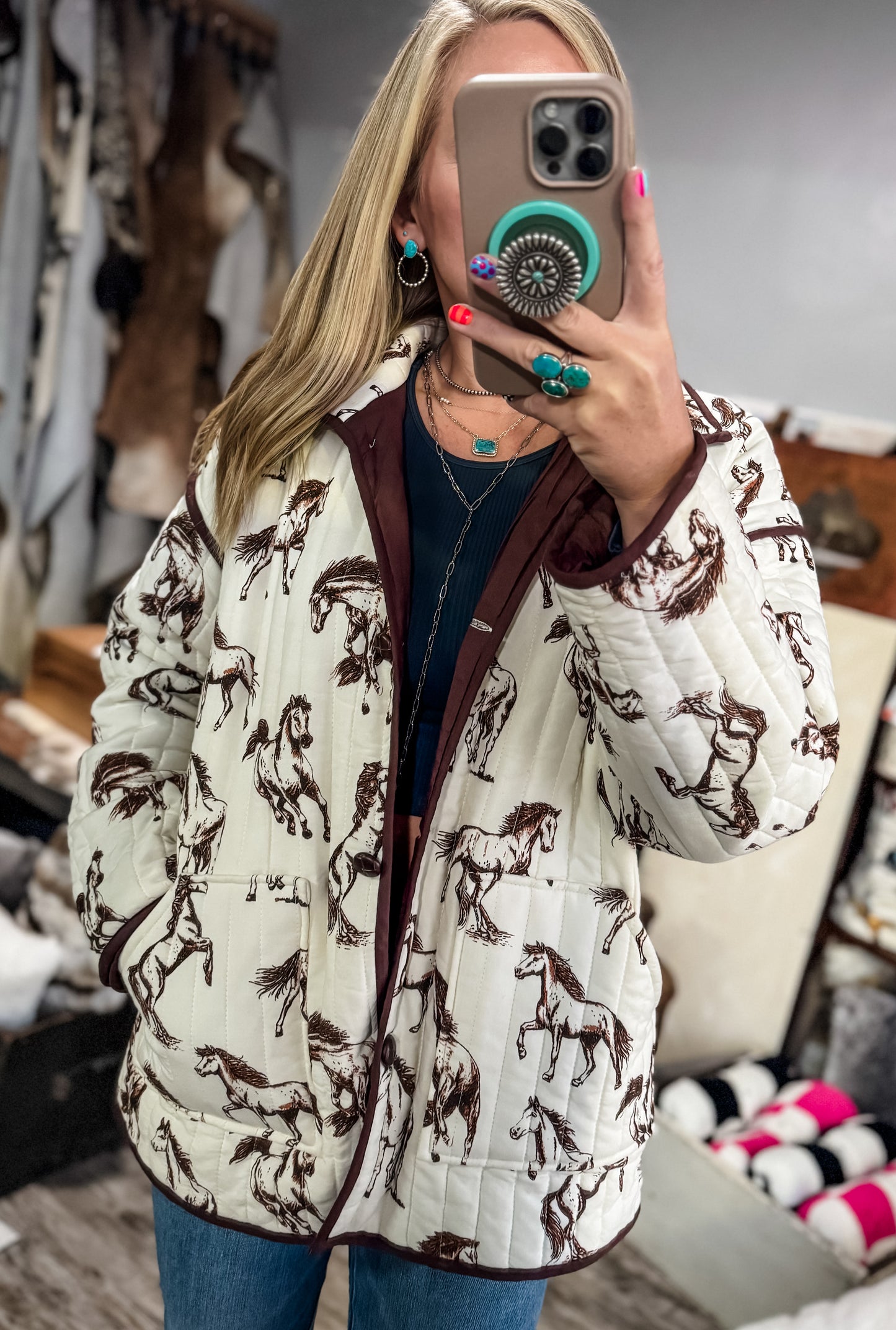 Hickory Quilted Jacket