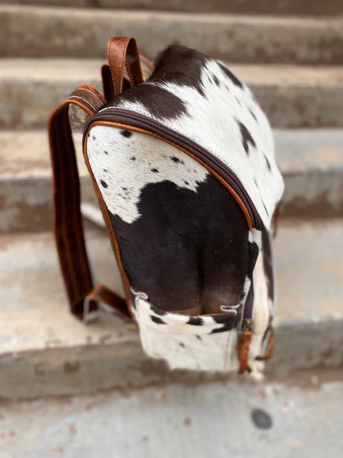 Cowhide Backpack