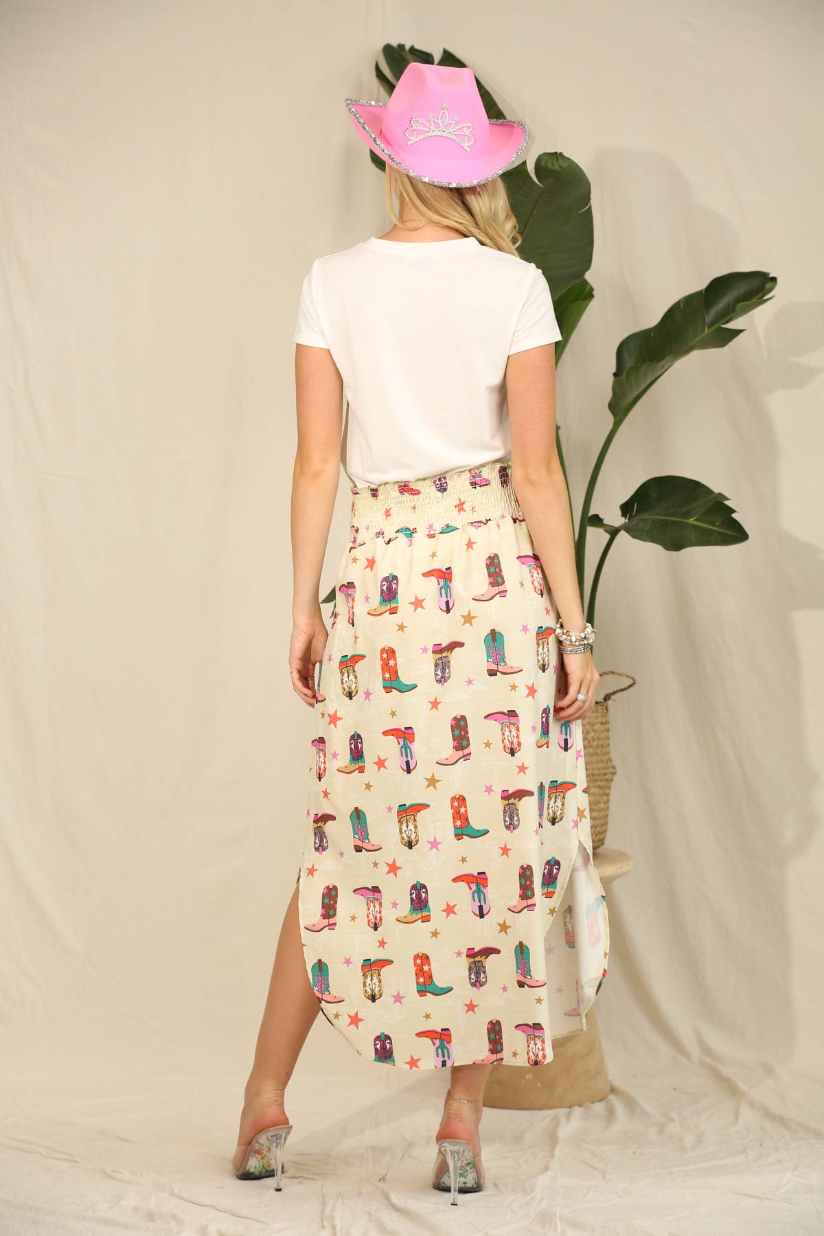 Boot Scootin' Maxi Skirt