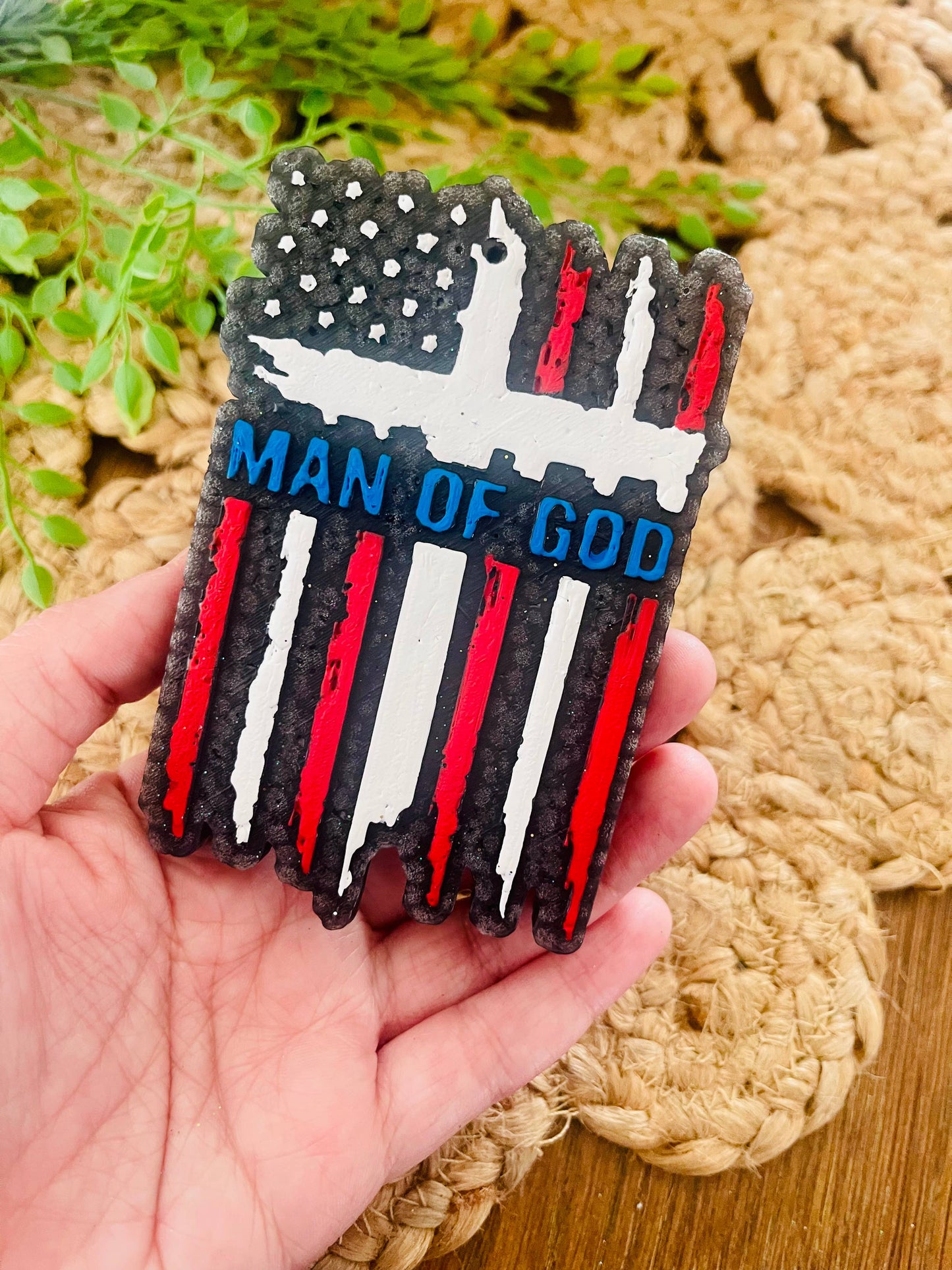 Man of God Car Freshie 
