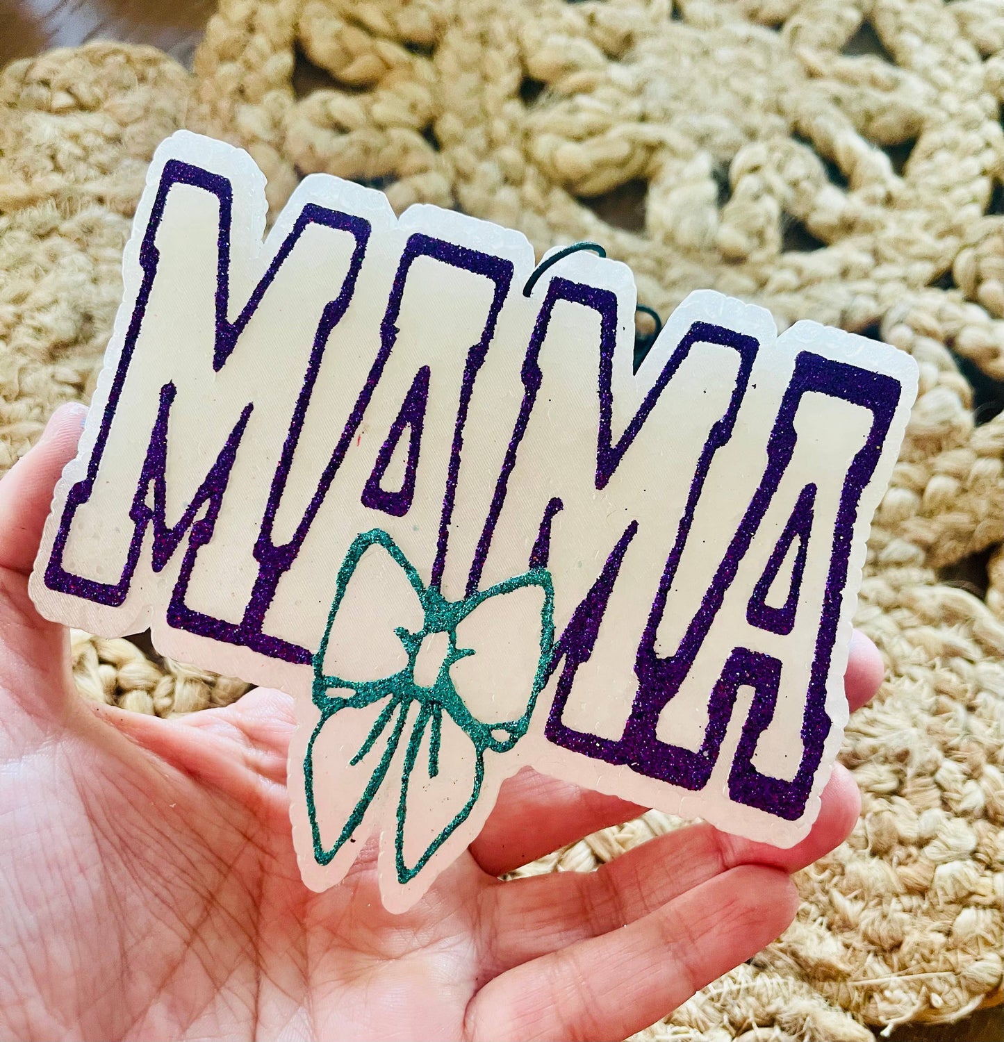 Mama with bow Car Freshie 