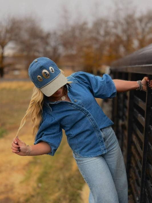 Missy Concho Trucker Hat 