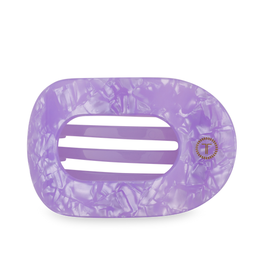 Flat Round Hair Clip | Large | Lavender Mist