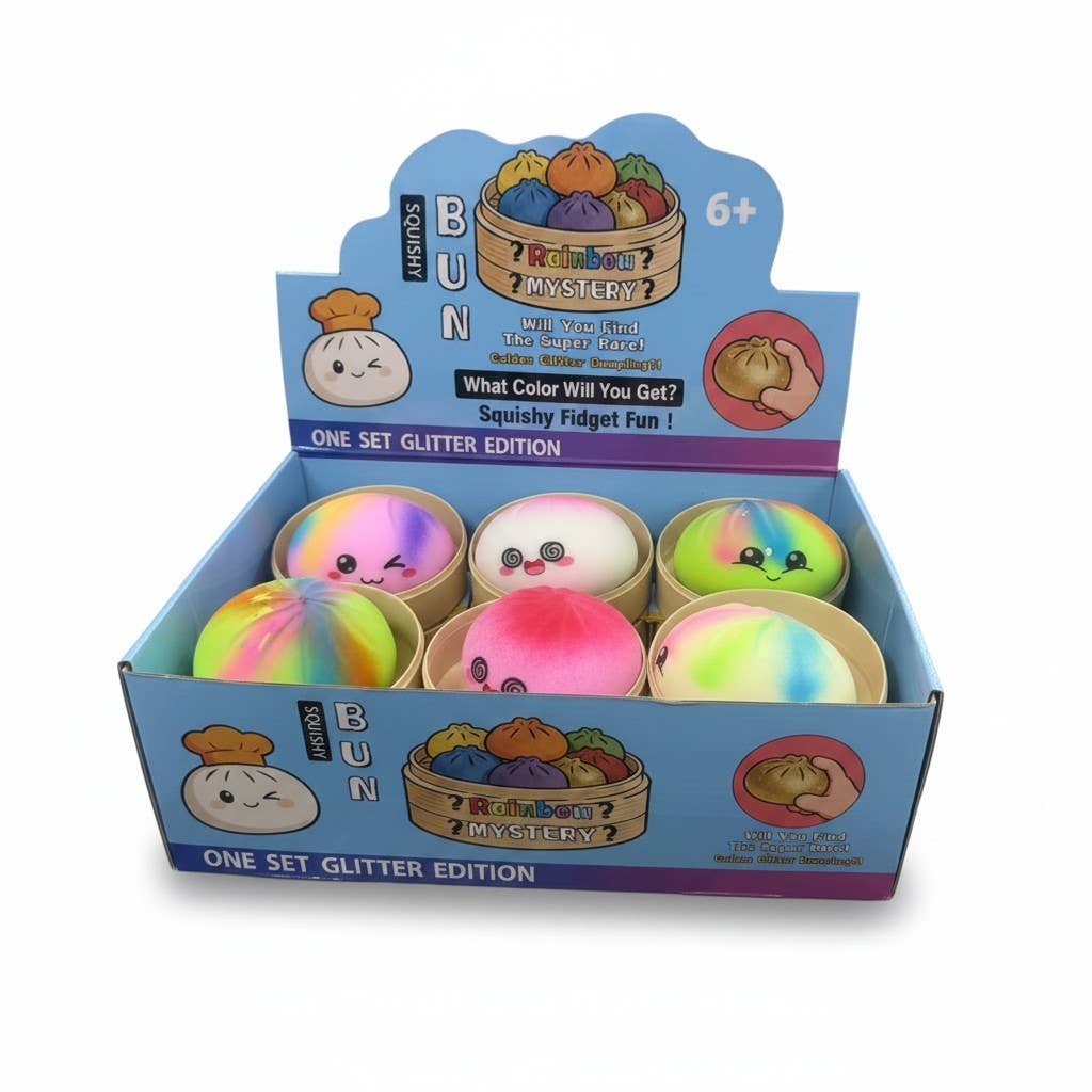 Tie-Dye Rainbow Dumpling Squishy
