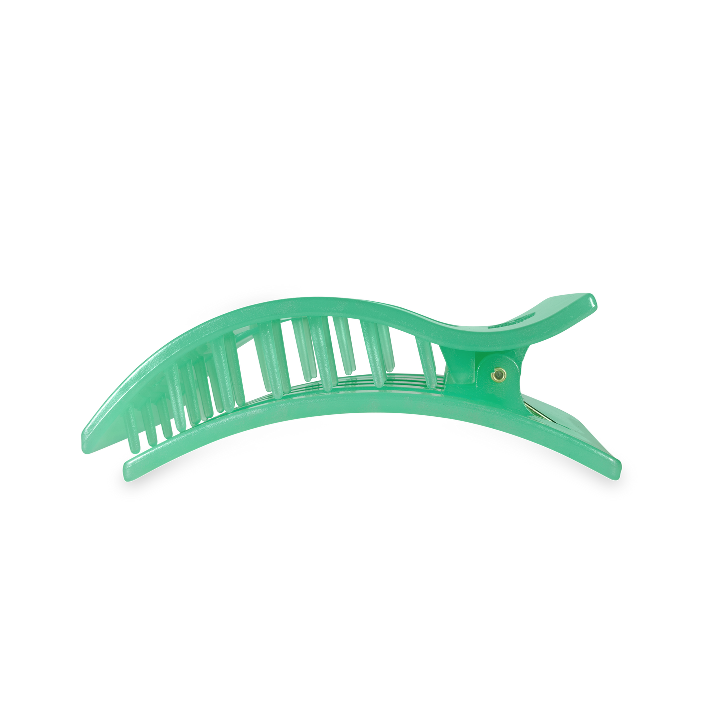 Flat Rectangle Hair Clip | Large | Spring Splash